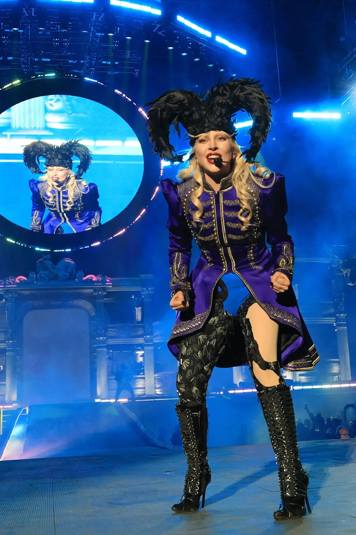 The music icon plays a selection of new and classic tracks on her tour (Kevin Mazur/WireImage for Live Nation)