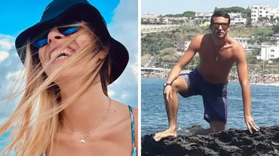 Muriel Oddenino (L) and Federico Gualtieri (Facebook)