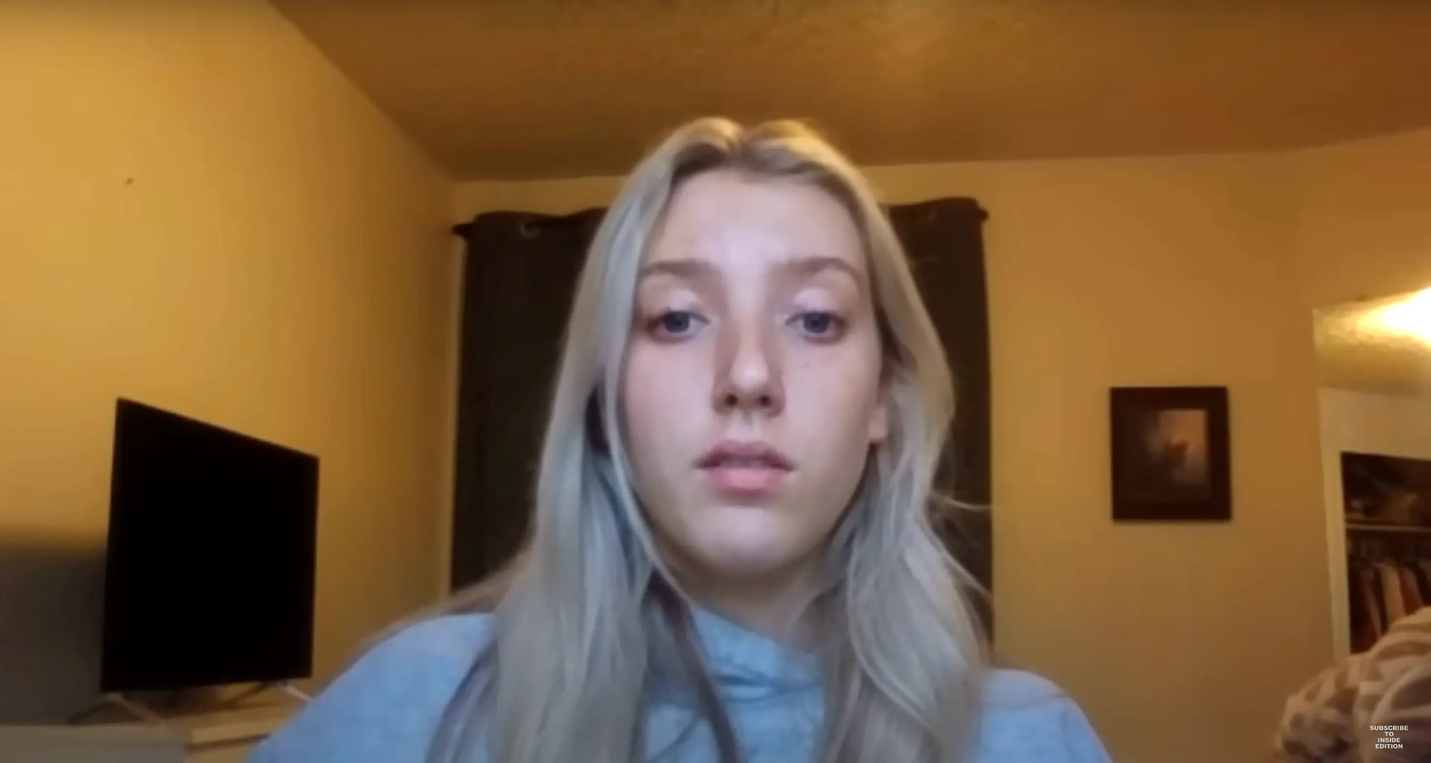 Kennedy explained her side of the story in an interview. (Youtube/Inside Edition)