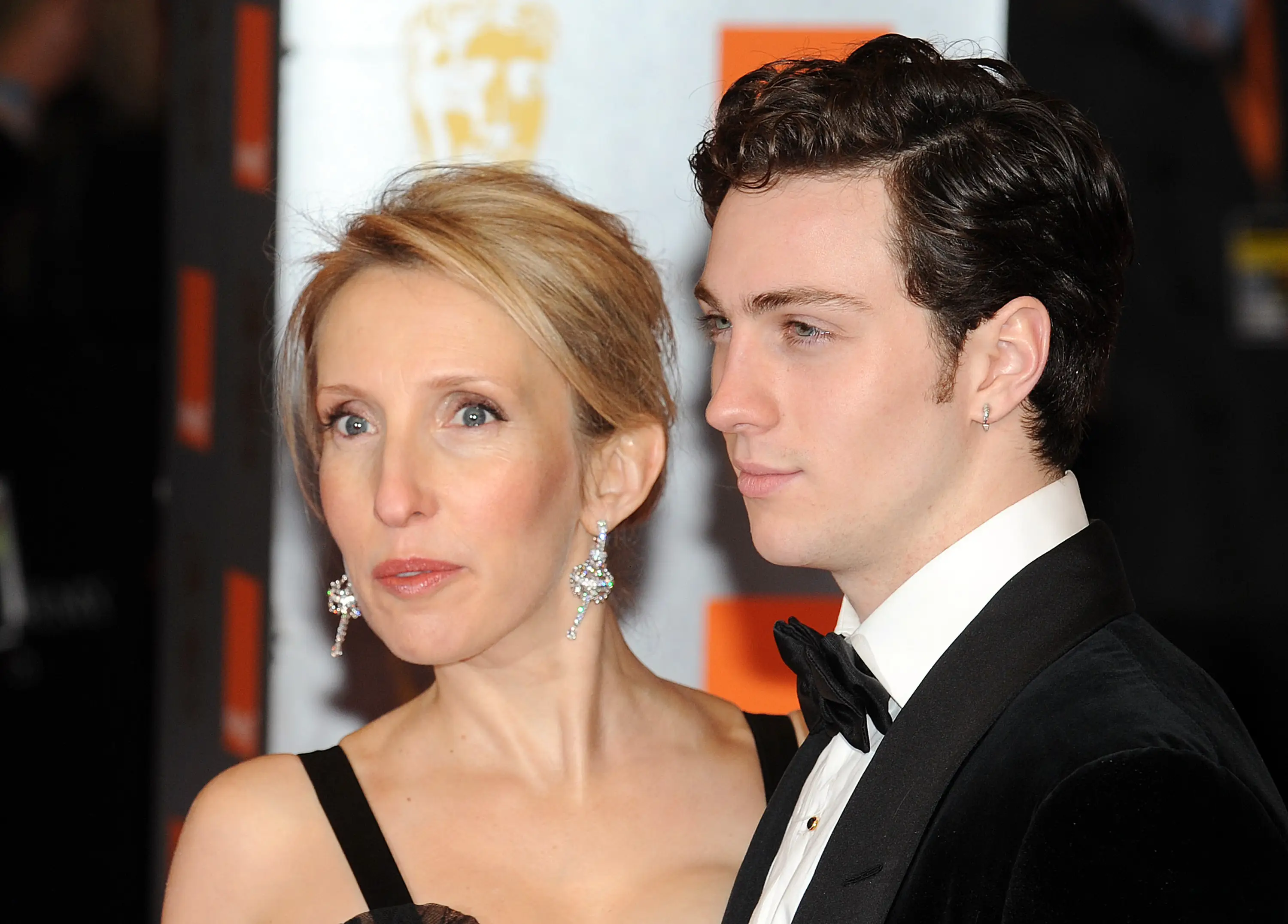 Sam and Aaron, pictured in 2010, have previously addressed the backlash their relationship has received (Samir Hussein/Getty Images)