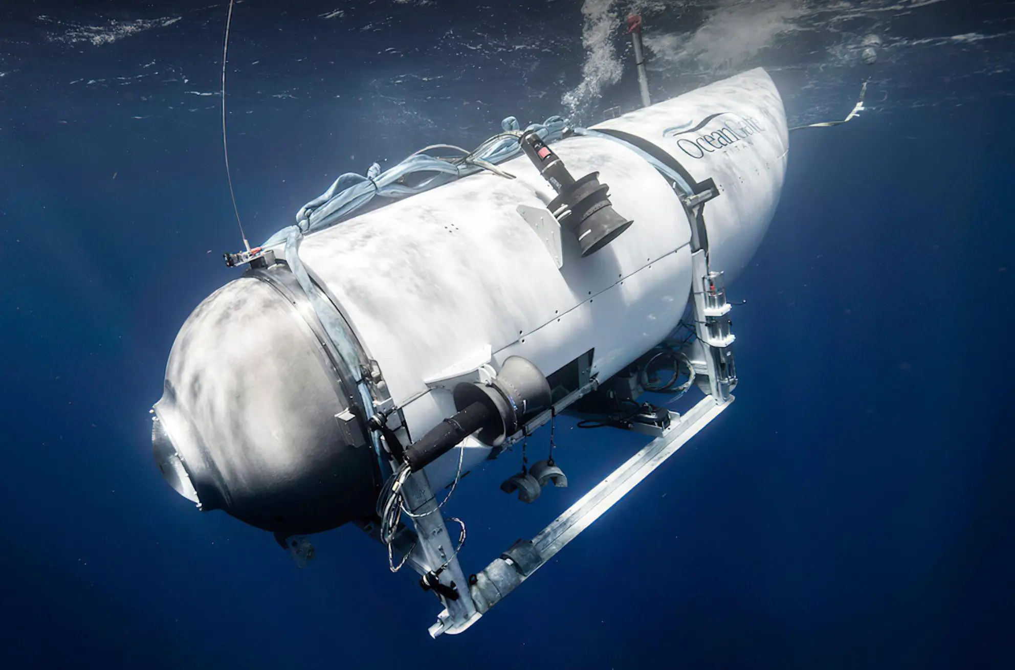 The Titan submersible.