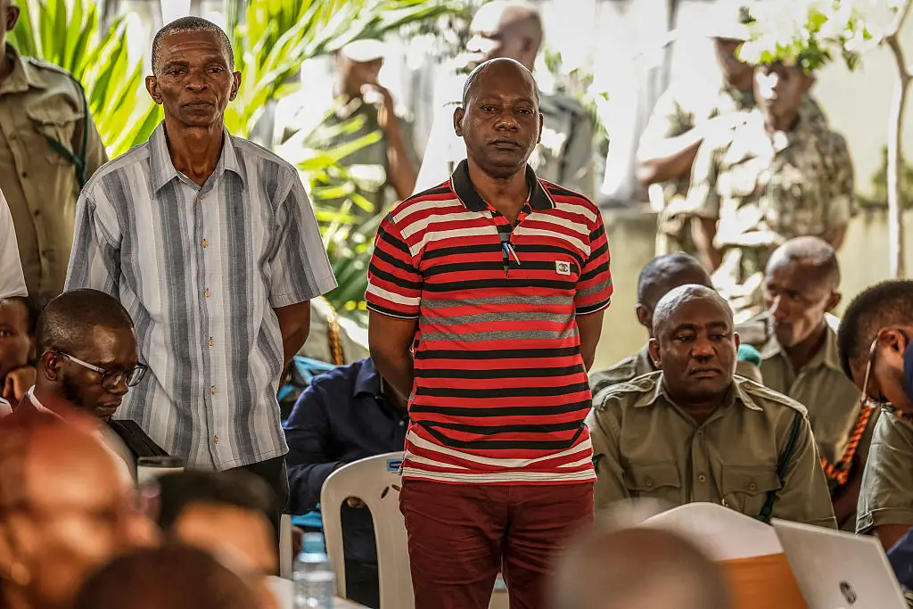 Paul Mackenzie is in court over his 191 murder charges (Photo by SIMON MAINA / AFP via Getty Images)