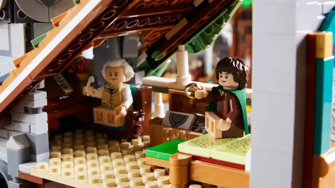 The Rivendell LEGO set.