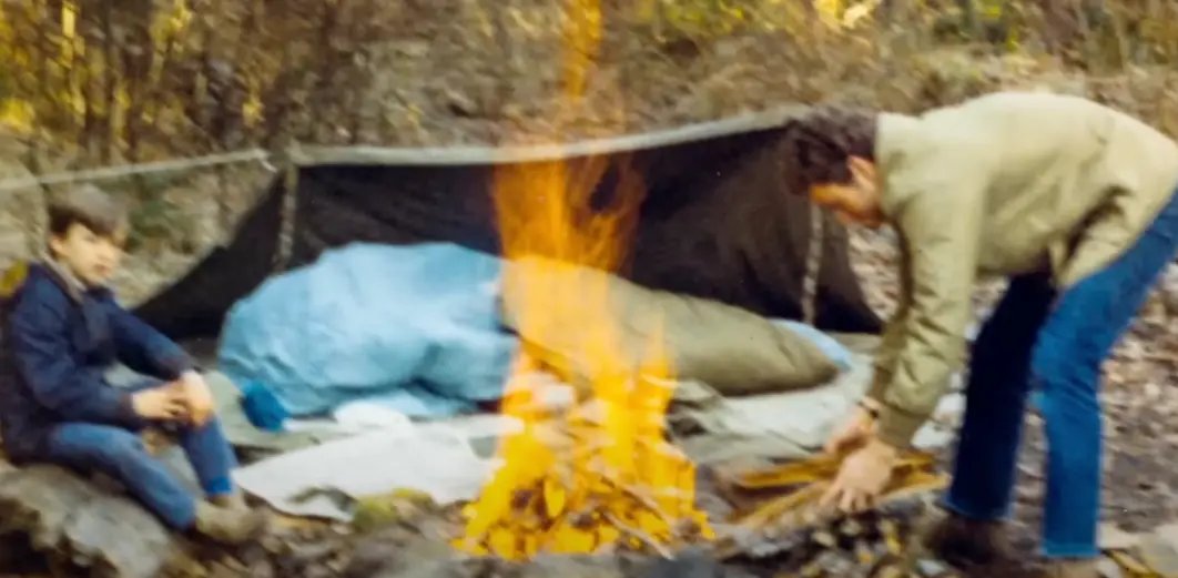 The pair would often go on camping trips together (Amazon Prime Video)