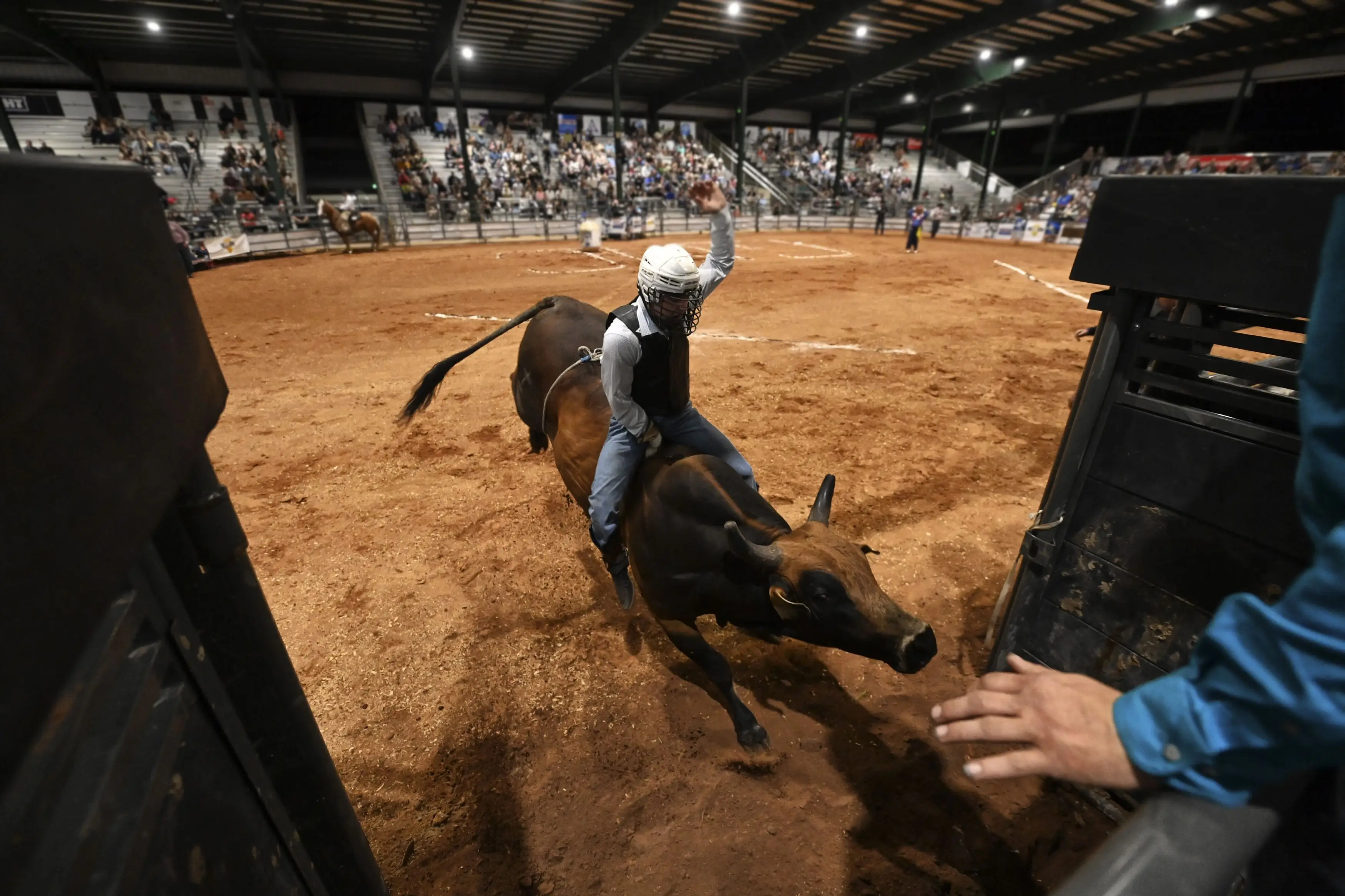 Zachary can't wait to get back to bull riding (Billy D Photography)