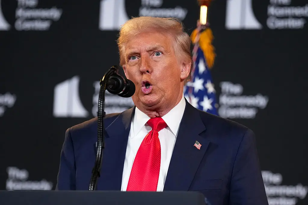 Donald Trump has previously spoken about having a good relationship with Putin (Andrew Harnik/Getty Images)