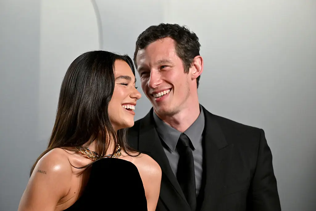 Lipa and her fiance Callum Turner (Lionel Hahn/Getty Images)