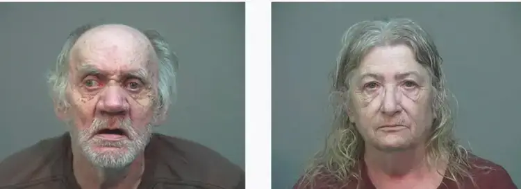 Gary Siders Sr., 73, and Christina Siders, 67, are two of the accused adults (Southeastern Ohio Regional Jail)