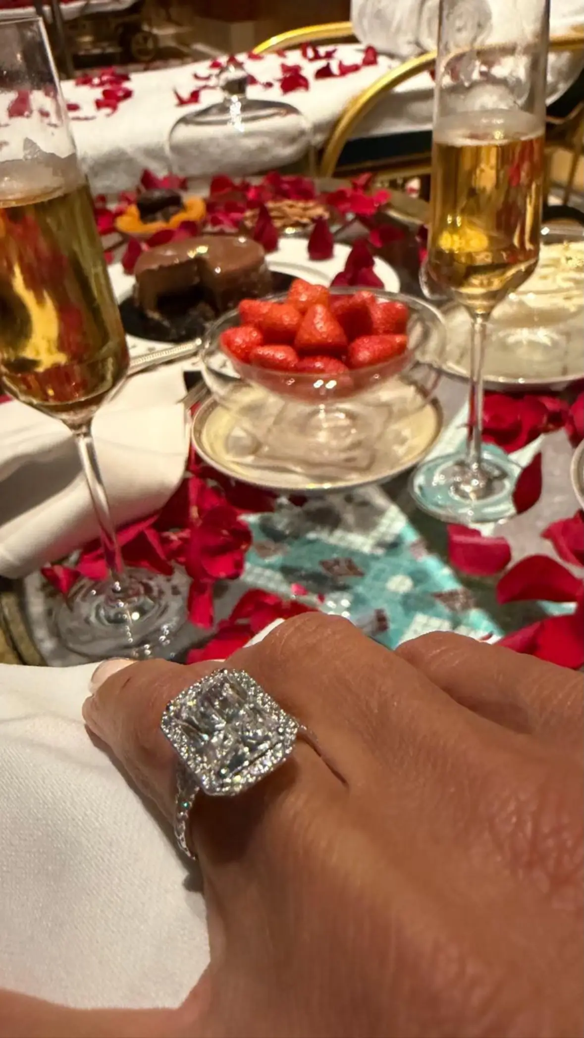 That's one big rock (Instagram/@katieprice)