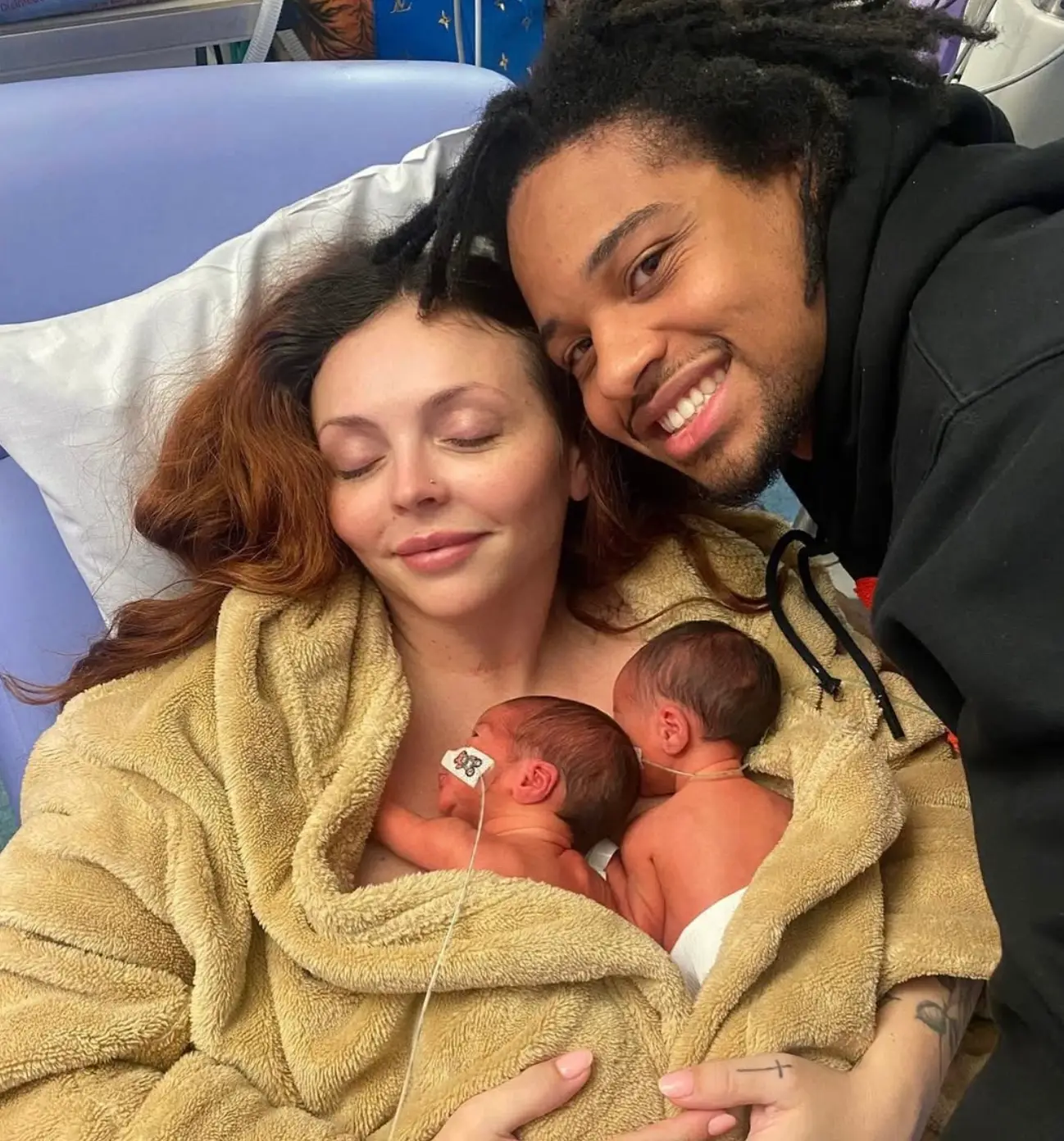 Jesy Nelson bravely shared her twins' diagnosis on social media (Jesy Nelson/Instagram)