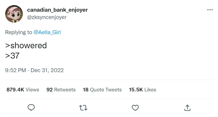 Plenty were a bit put off by her revelation.