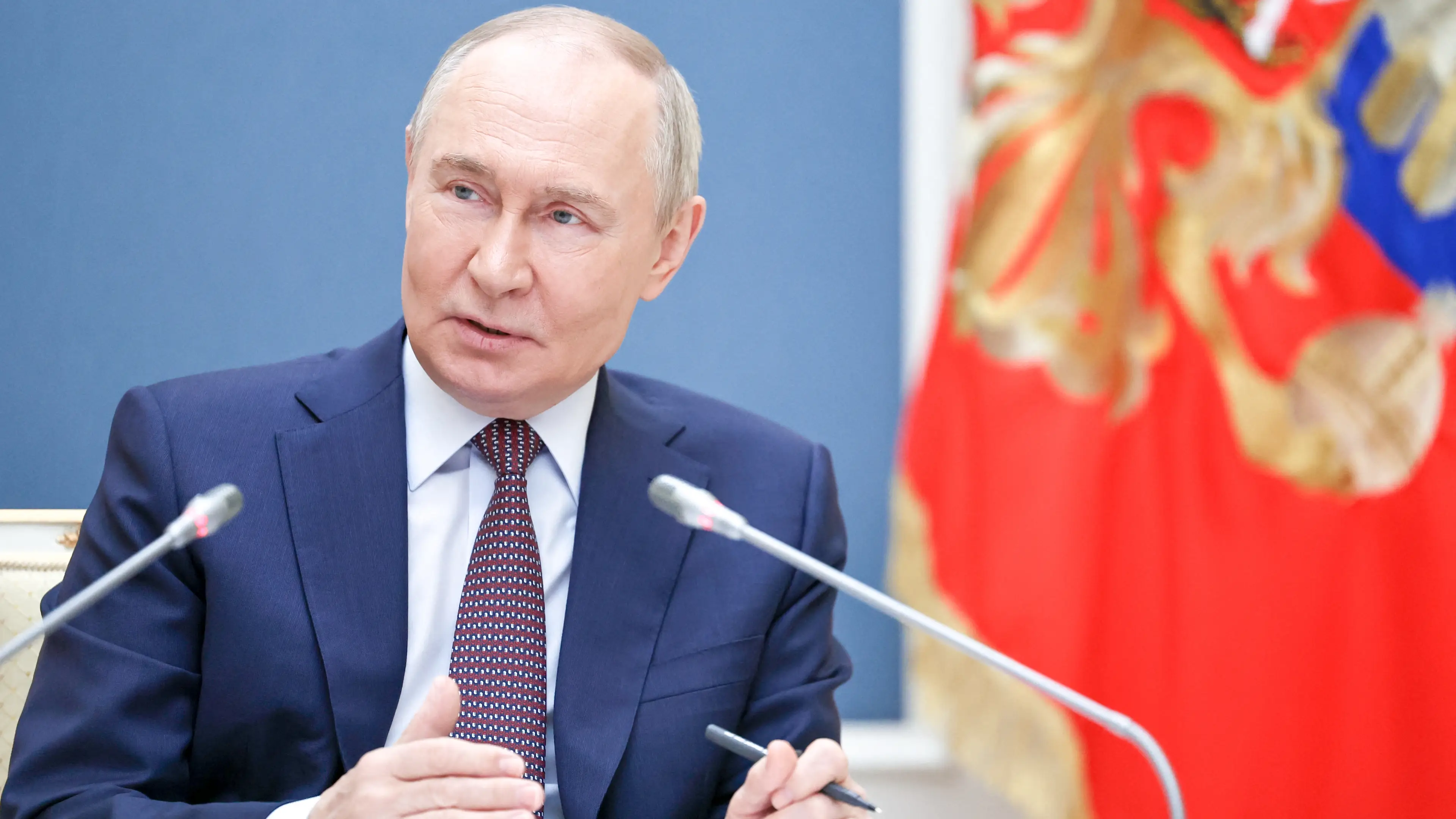 ALEXANDER KAZAKOV/POOL/AFP via Getty Images