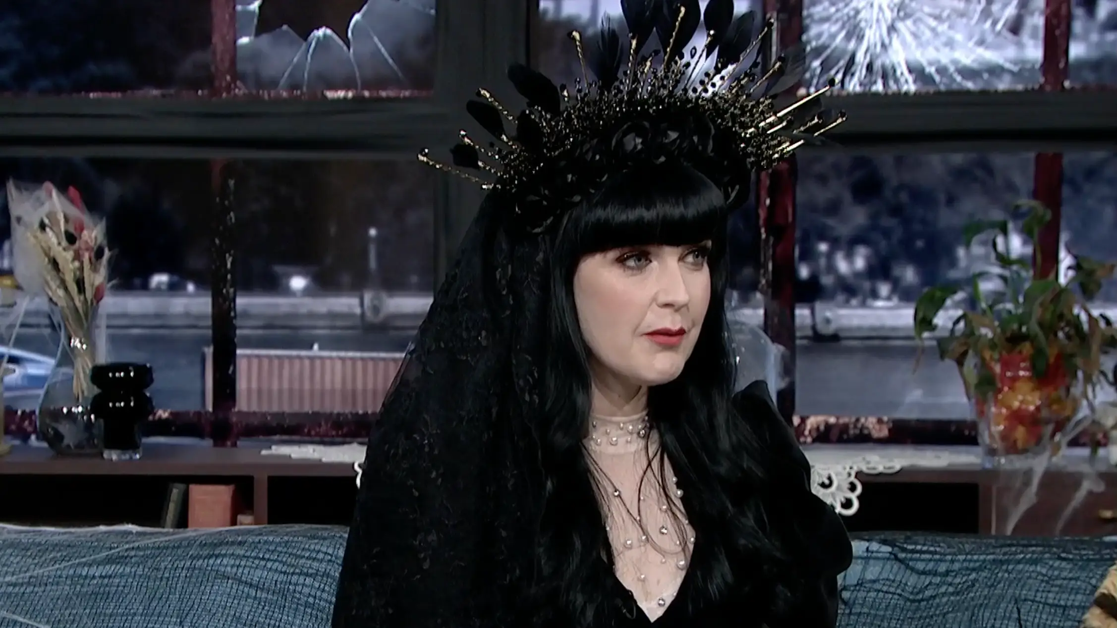 She got married to Edwardo earlier this year on Halloween.