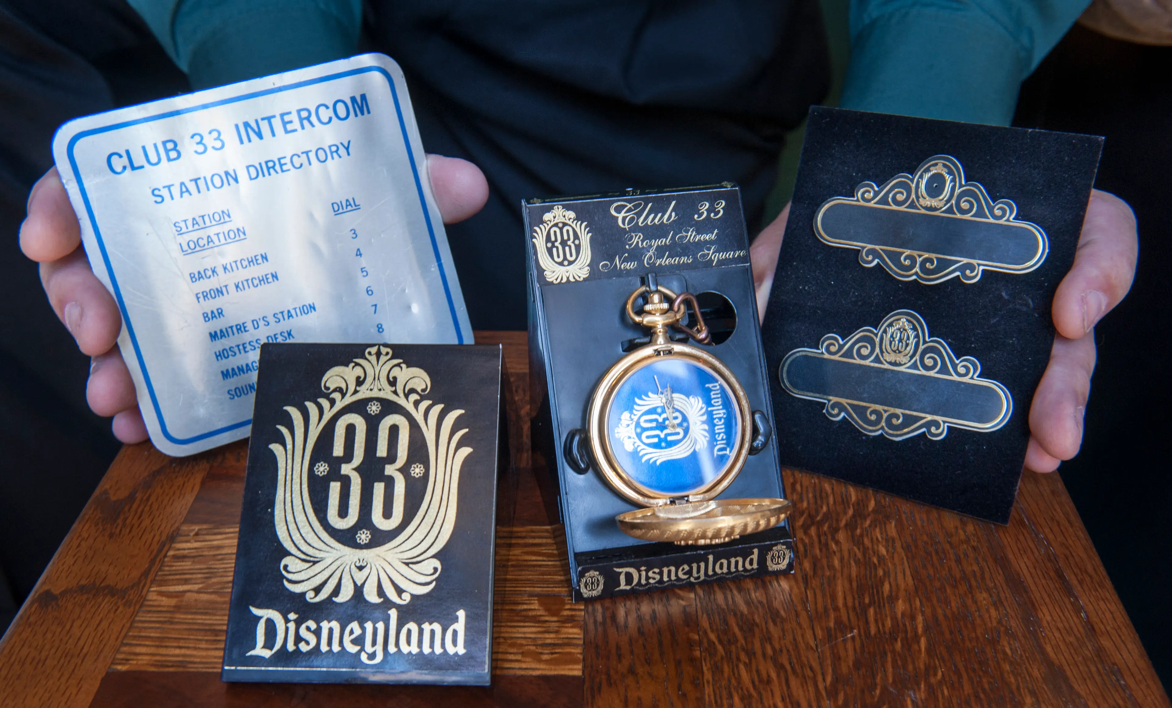 One member's collectables from Club 33 (Mindy Schauer/Digital First Media/Orange County Register via Getty Images)