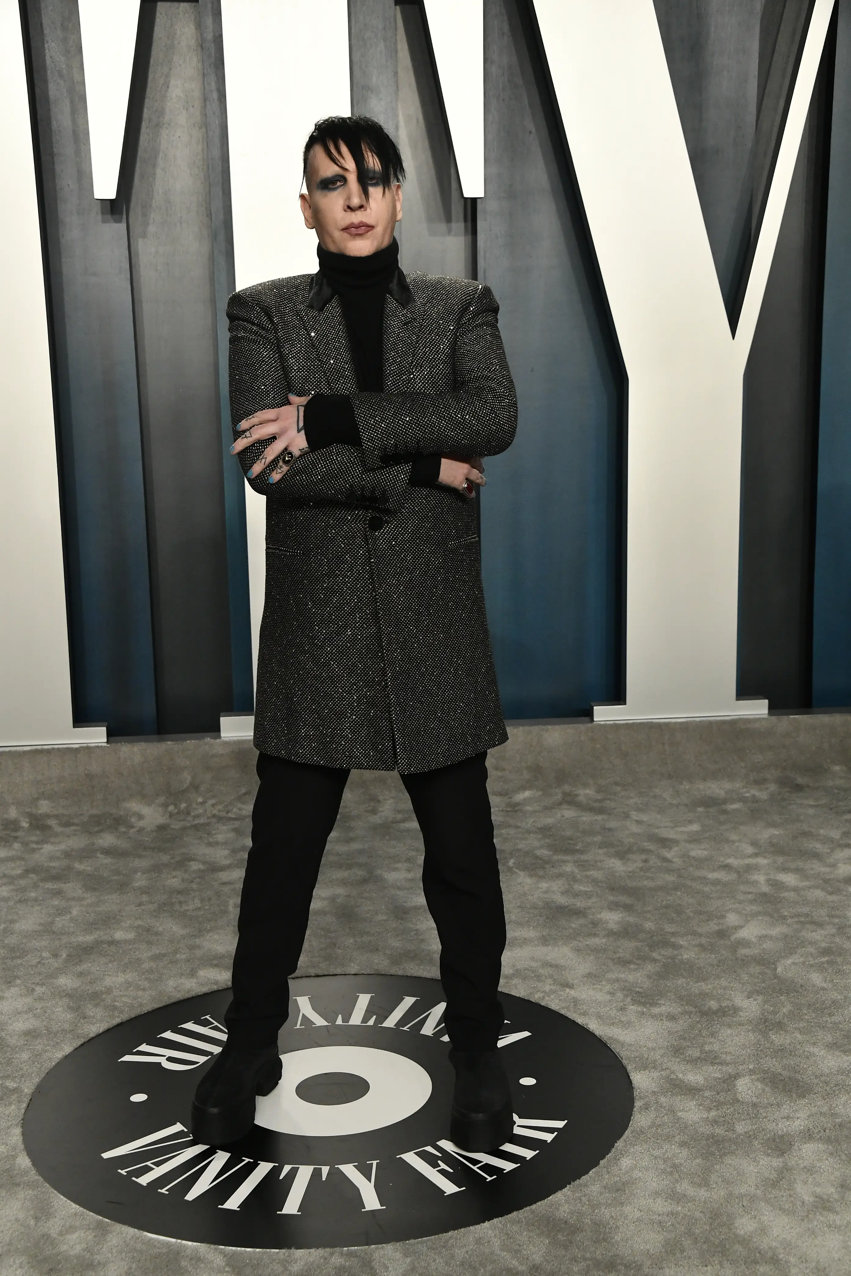 Manson and his lawyers deny the allegations made against him in the documentary, and among those who spoke out is his former partner Evan Rachel Wood. (Frazer Harrison /2020 Getty Images)