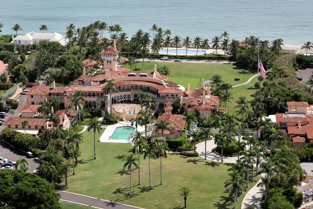 Trump was not in his Florida home Mar-a-Lago when a man was shot dead trying to enter it (Joe Raedle/Getty Images)