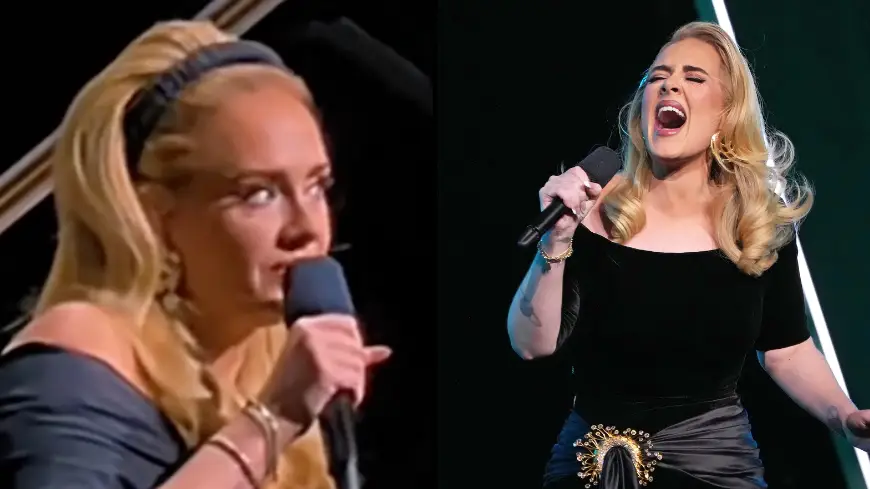 TikTok/@adele.romania/Kevin Mazur/Getty Images