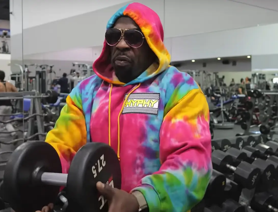 The bodybuilder still works out but has said he wishes he could tell his younger self to avoid using steroids.