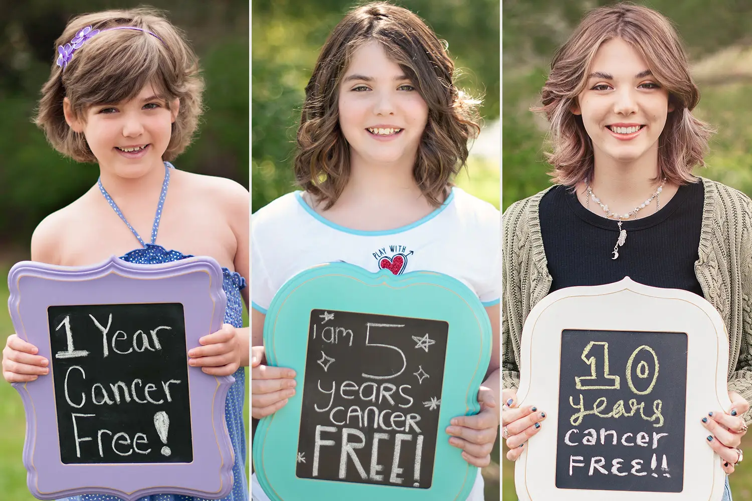 Emily has now be declared cured of cancer.