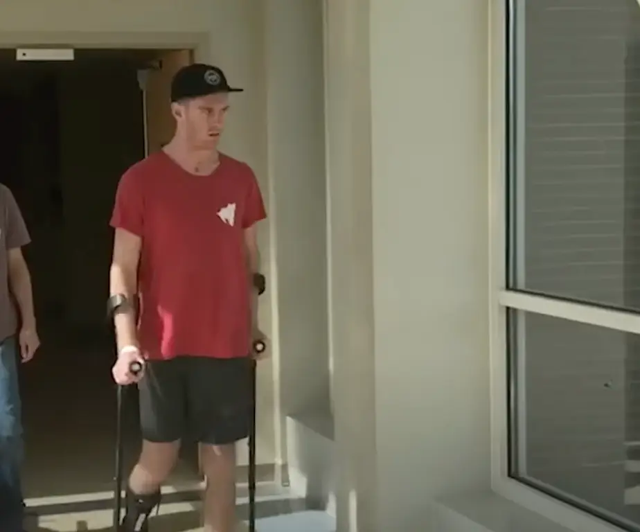 Jack Greener has surgery and years of rehab (Vincero Collective/YouTube)