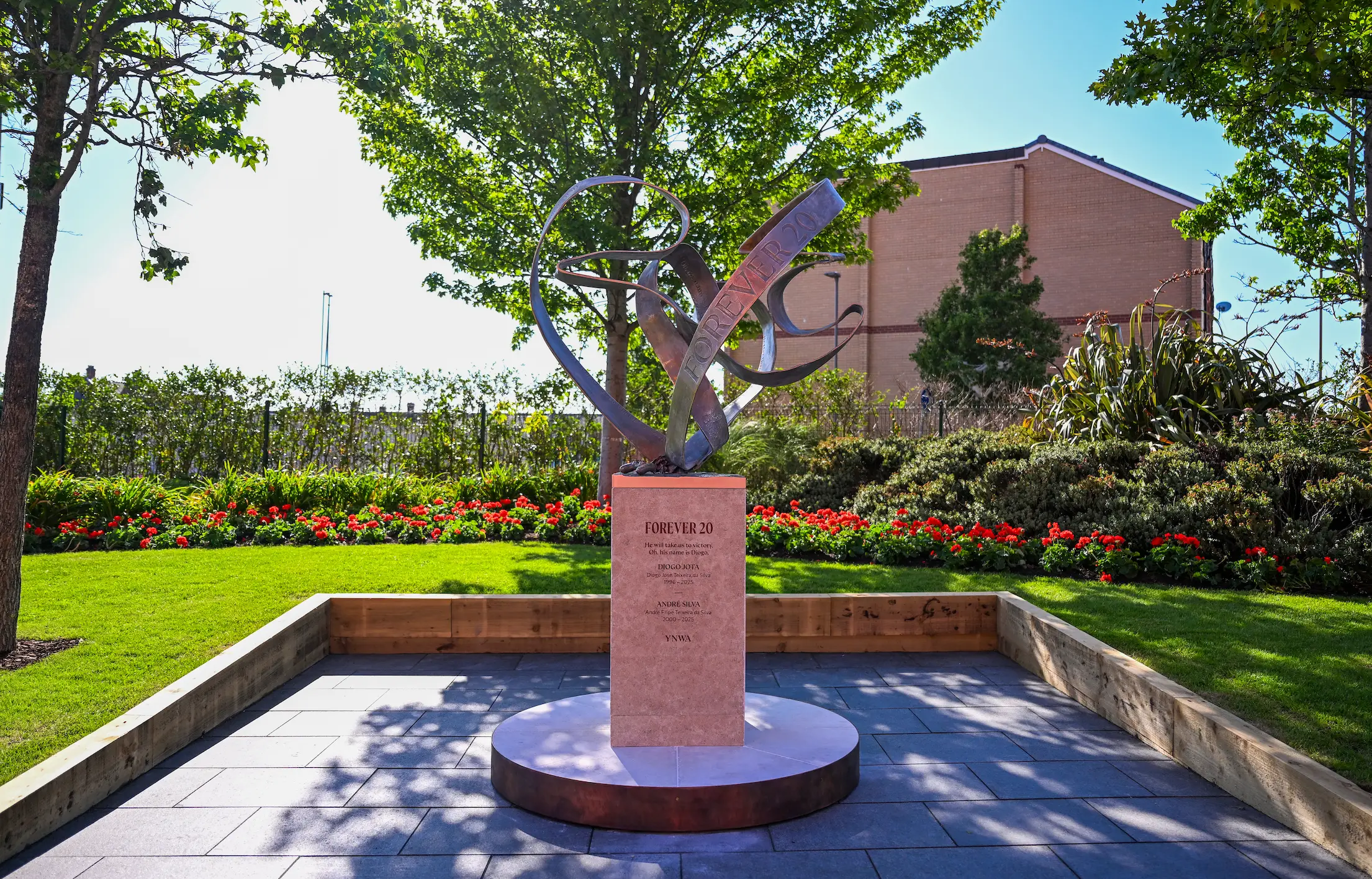 Liverpool FC unveiled a memorial today (Liverpool FC - Handout/Liverpool FC via Getty Images)