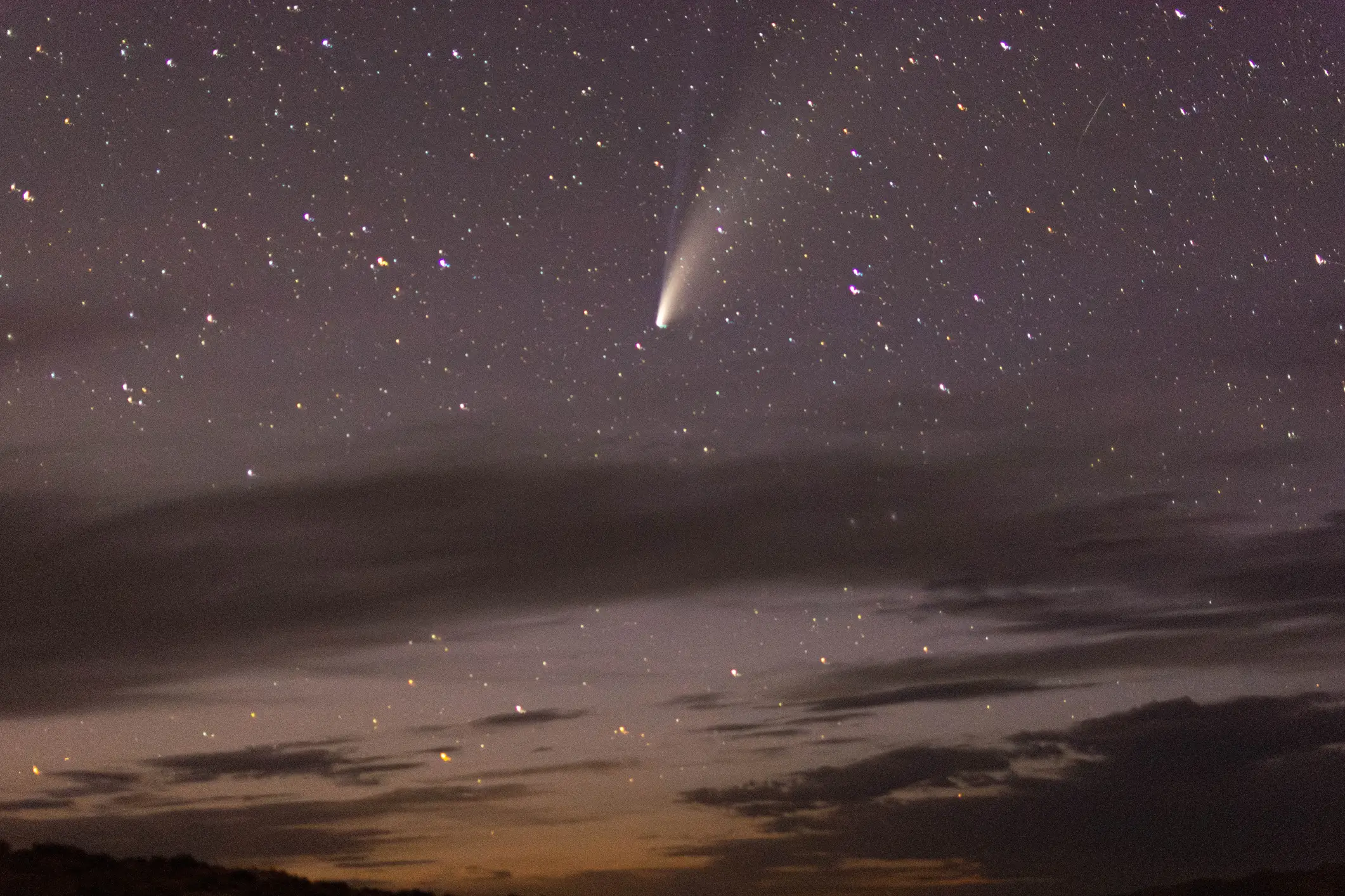 The comet will be brightest on 12 October (Getty Stock Photo)