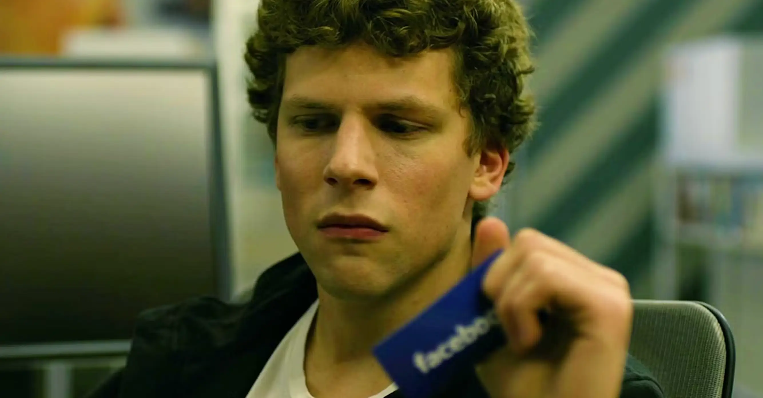 Jesse Eisenberg played the Facebook co-creator in The Social Network (Sony Pictures)