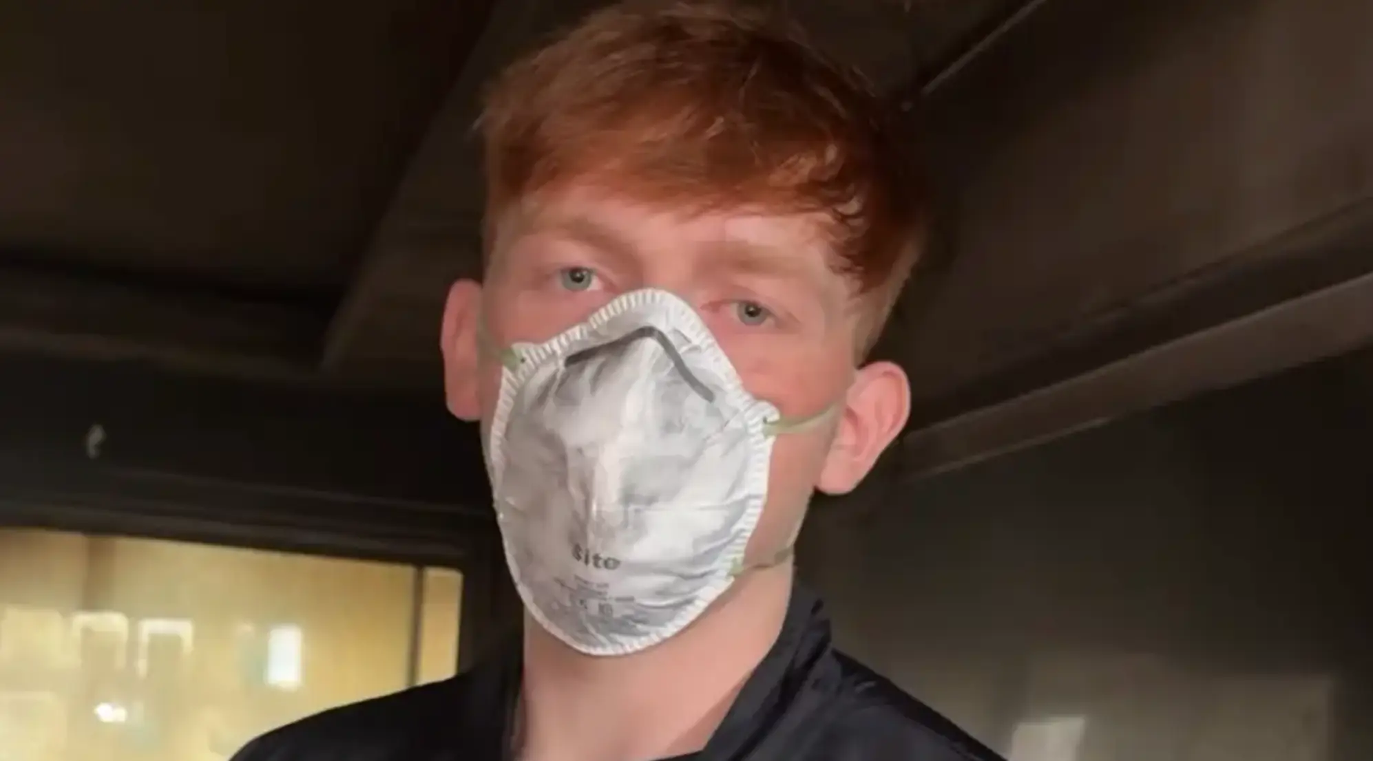 Ginge provided a heartbreaking update on the house fire in a Twitch stream (Instagram/Angry Ginge)