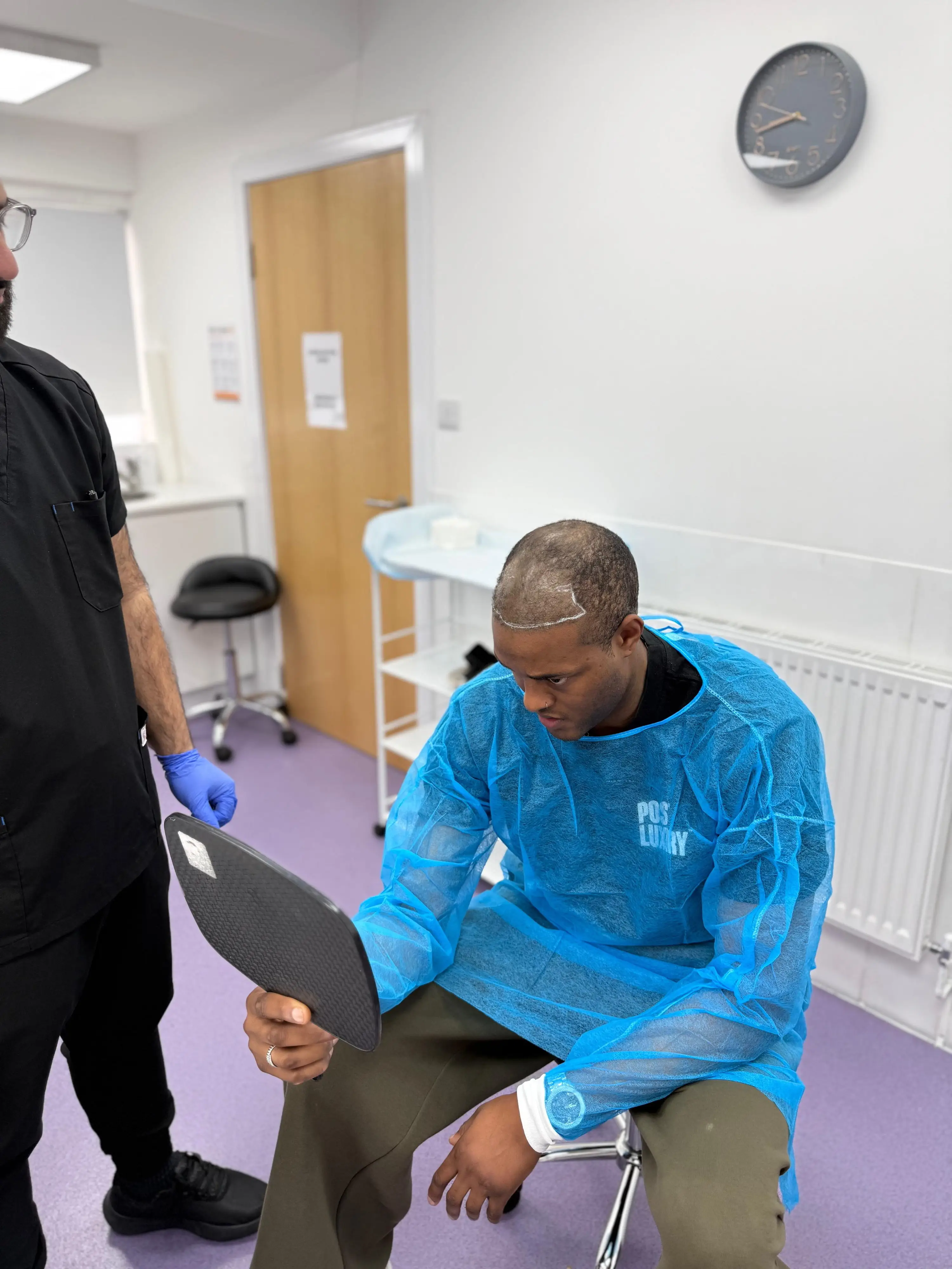 He was spending over £3000 per year on wigs (SWNS)