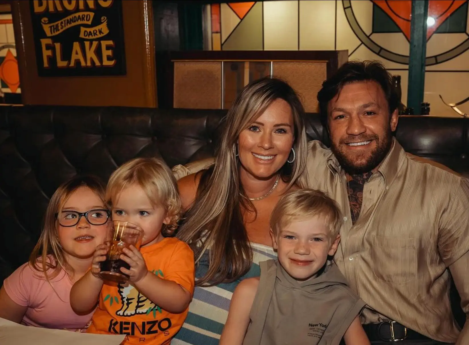 They're now a family of six.