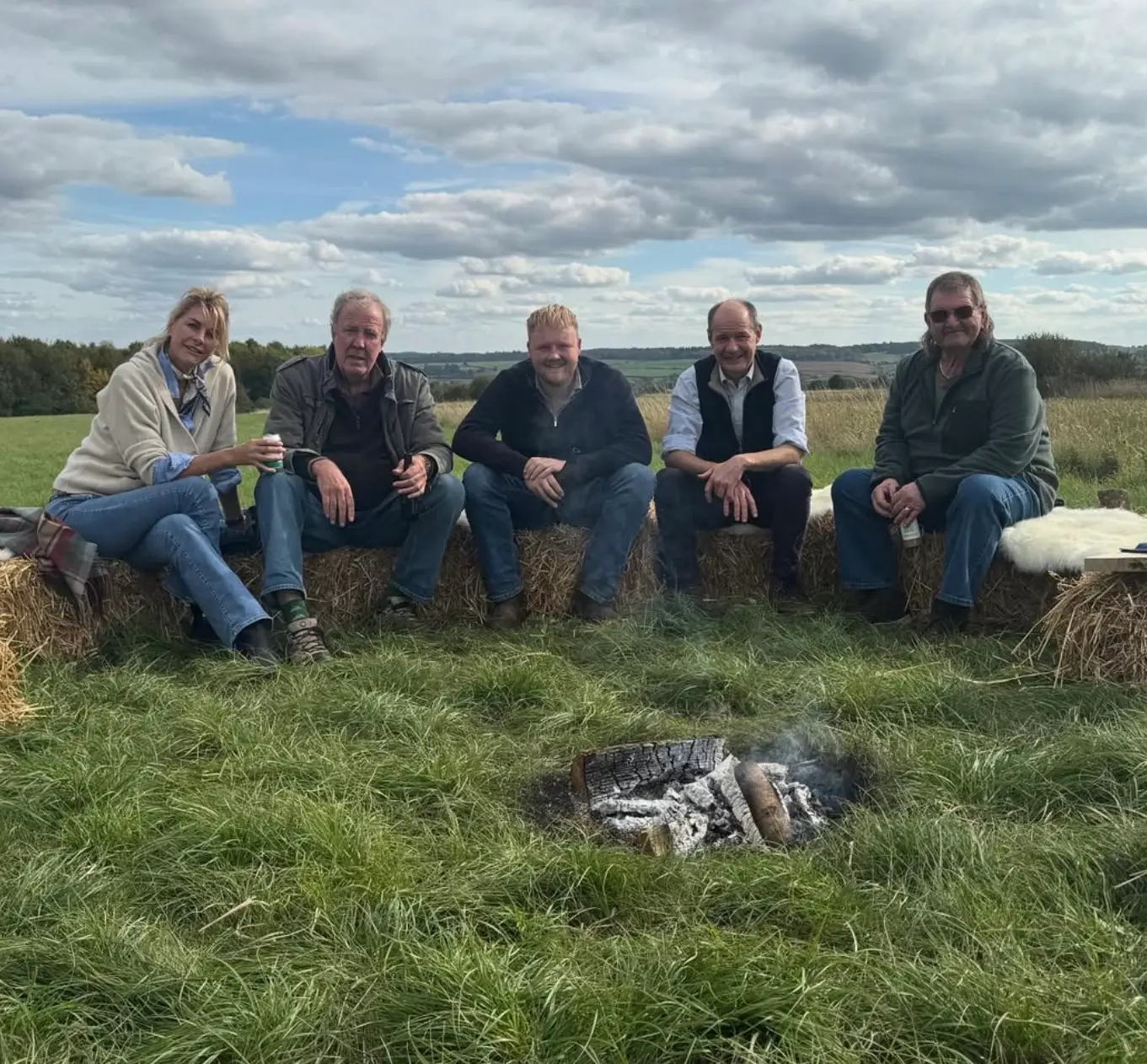 The TV star announced filming for Clarkson's Farm has now 'stopped for a little while' after season five was wrapped (Instagram/@jeremyclarkson1)