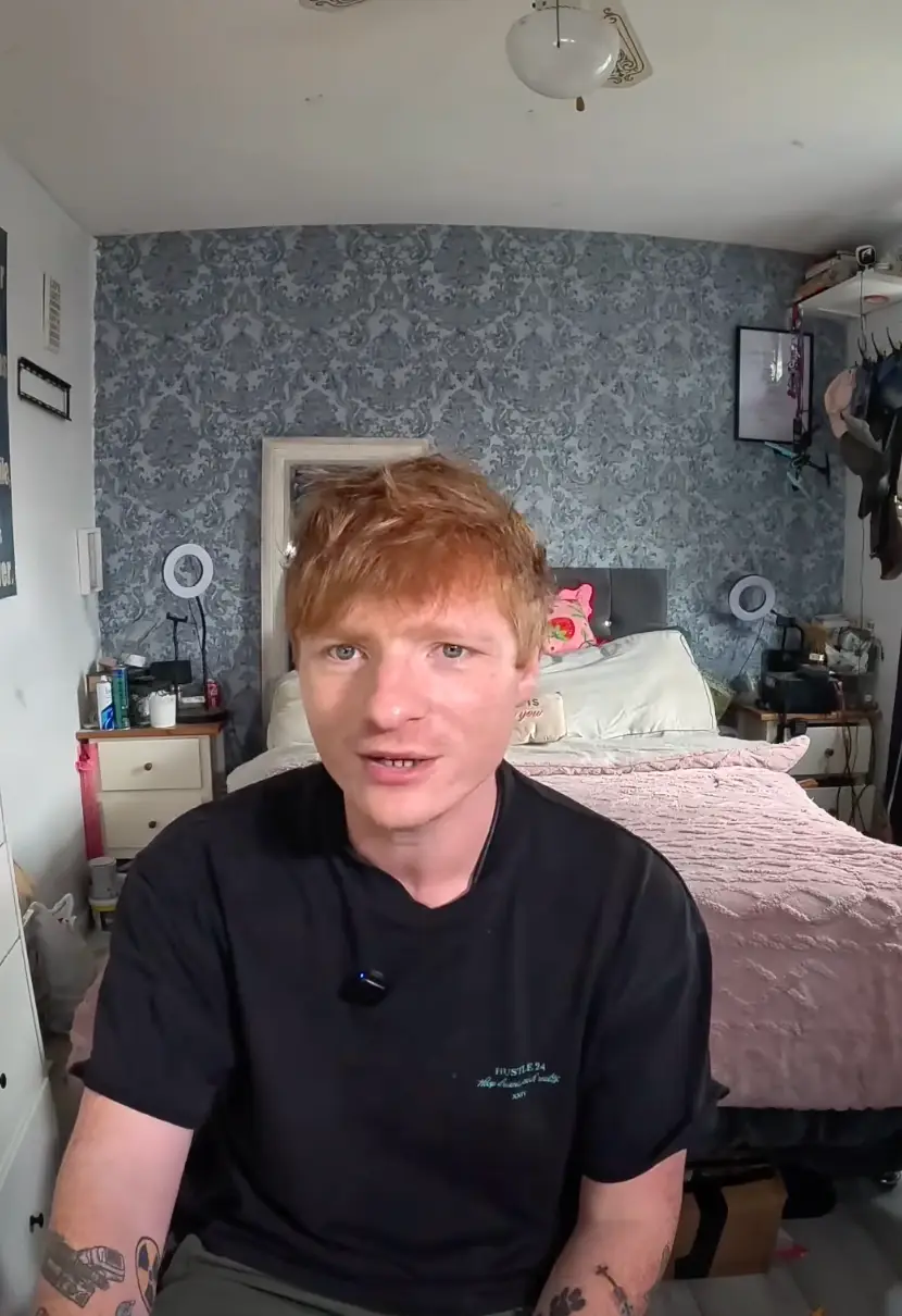 Ty Jones works as an Ed Sheeran impersonator, and he's had his say on the controversy (Facebook/Ty Jones) 