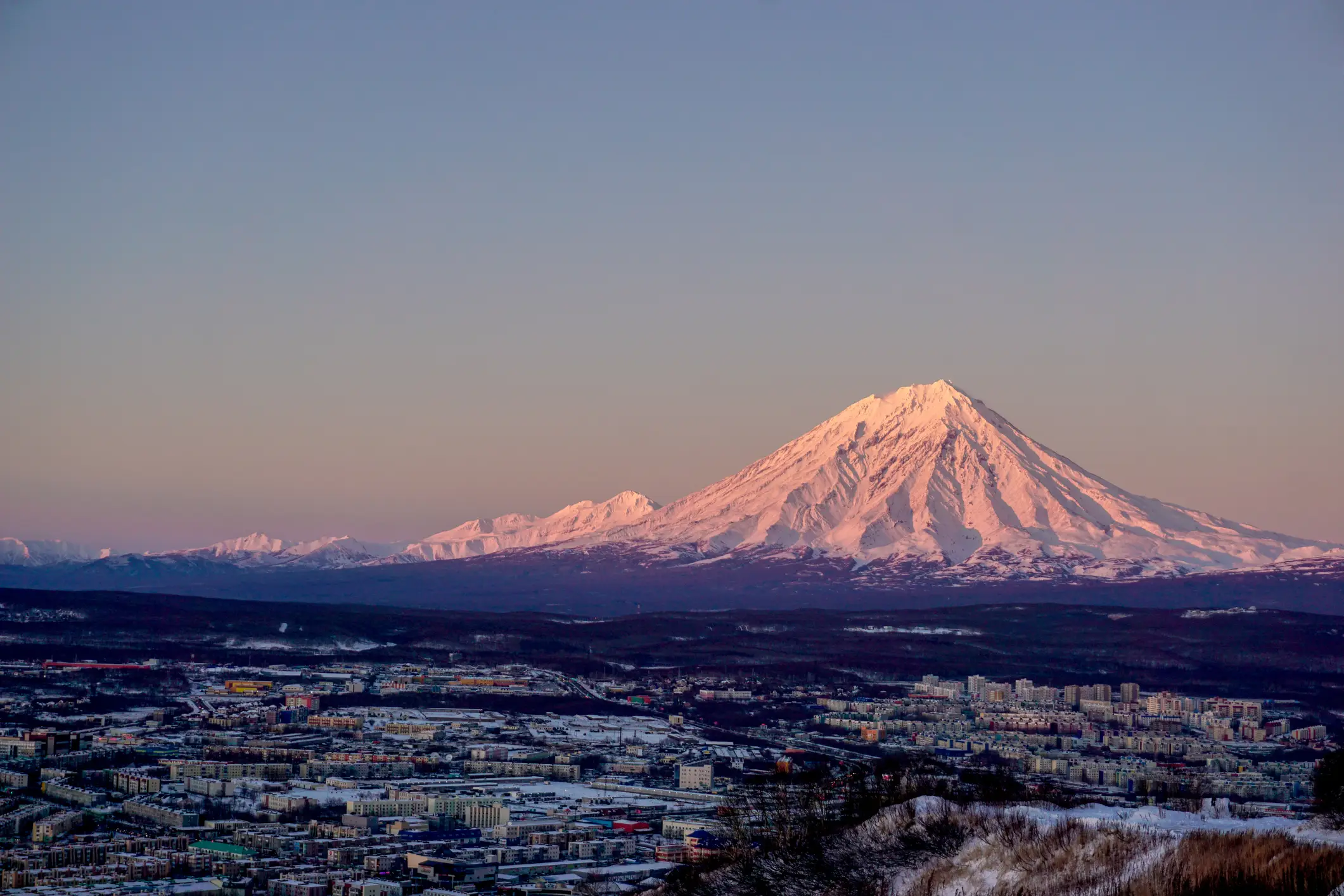 The pair were killed in a rural area close to the village of Termal'nyj, near the city Petropavlovsk-Kamchatsky (Getty Stock Images)
