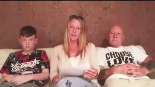 Alex was taken to live a nomadic lifestyle with his mother and grandfather after going on holiday with them (Facebook)