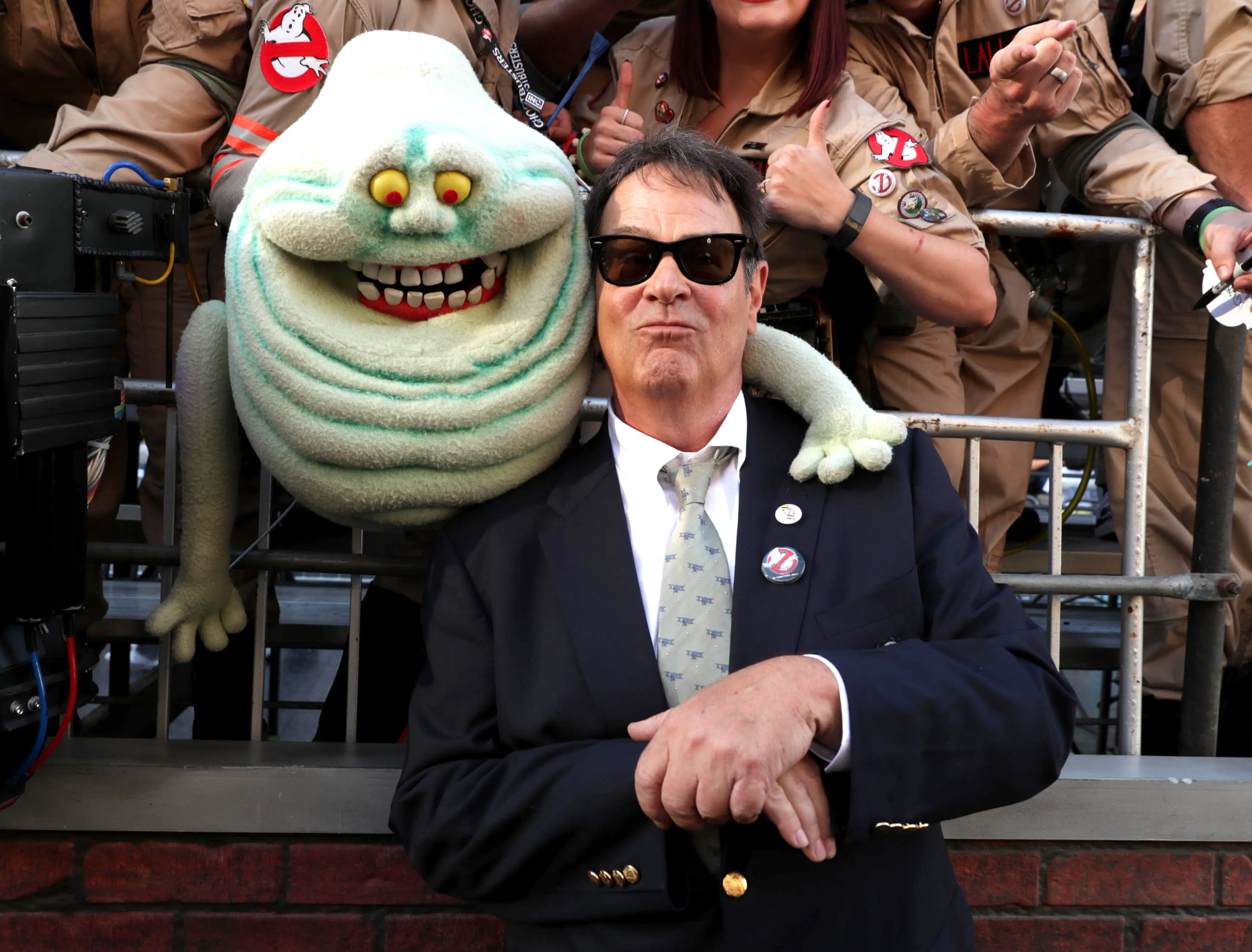 Dan Aykroyd revealed ghostbusting runs in the family (Eric Charbonneau/Getty Images for Sony)