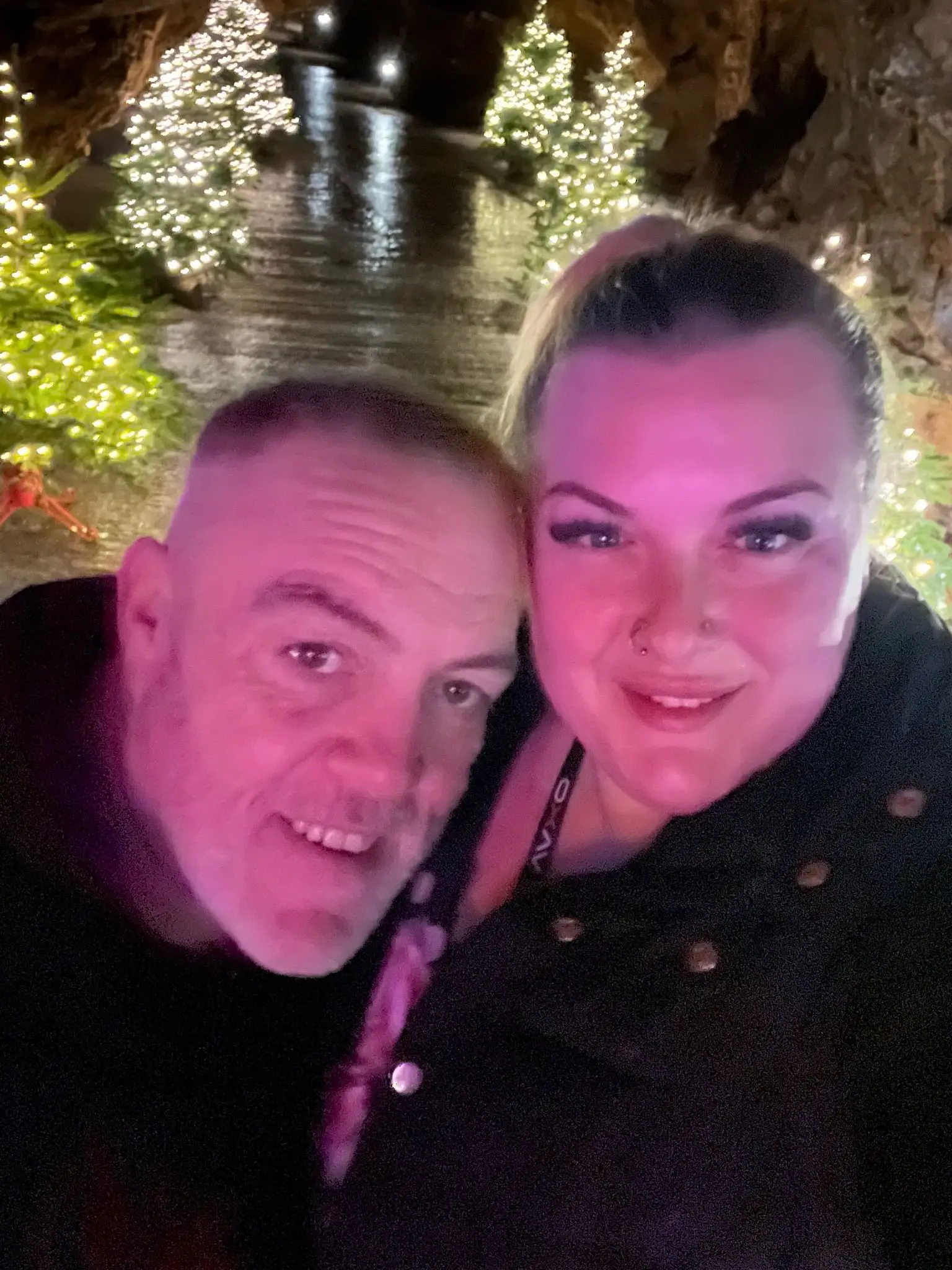 Amy Smerdon, 35, and her husband, Jerry, 53, are living mortgage free (SWNS)