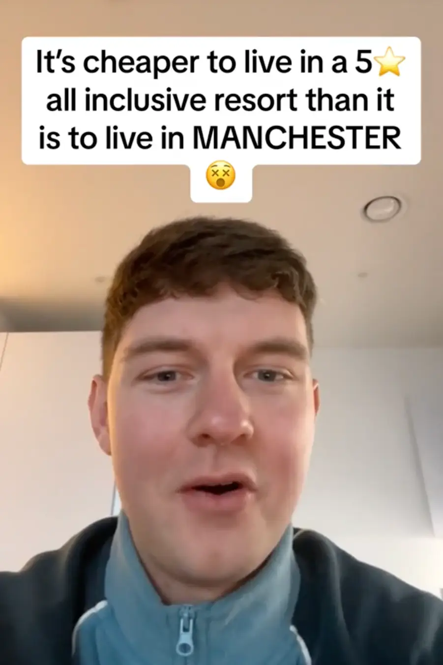 Josh explained that he pays £950 a month for his rent and bills.