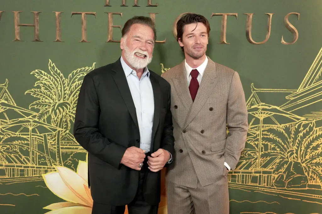 Patrick is Arnold Schwarzenegger's son (Jeff Kravitz/FilmMagic for HBO)