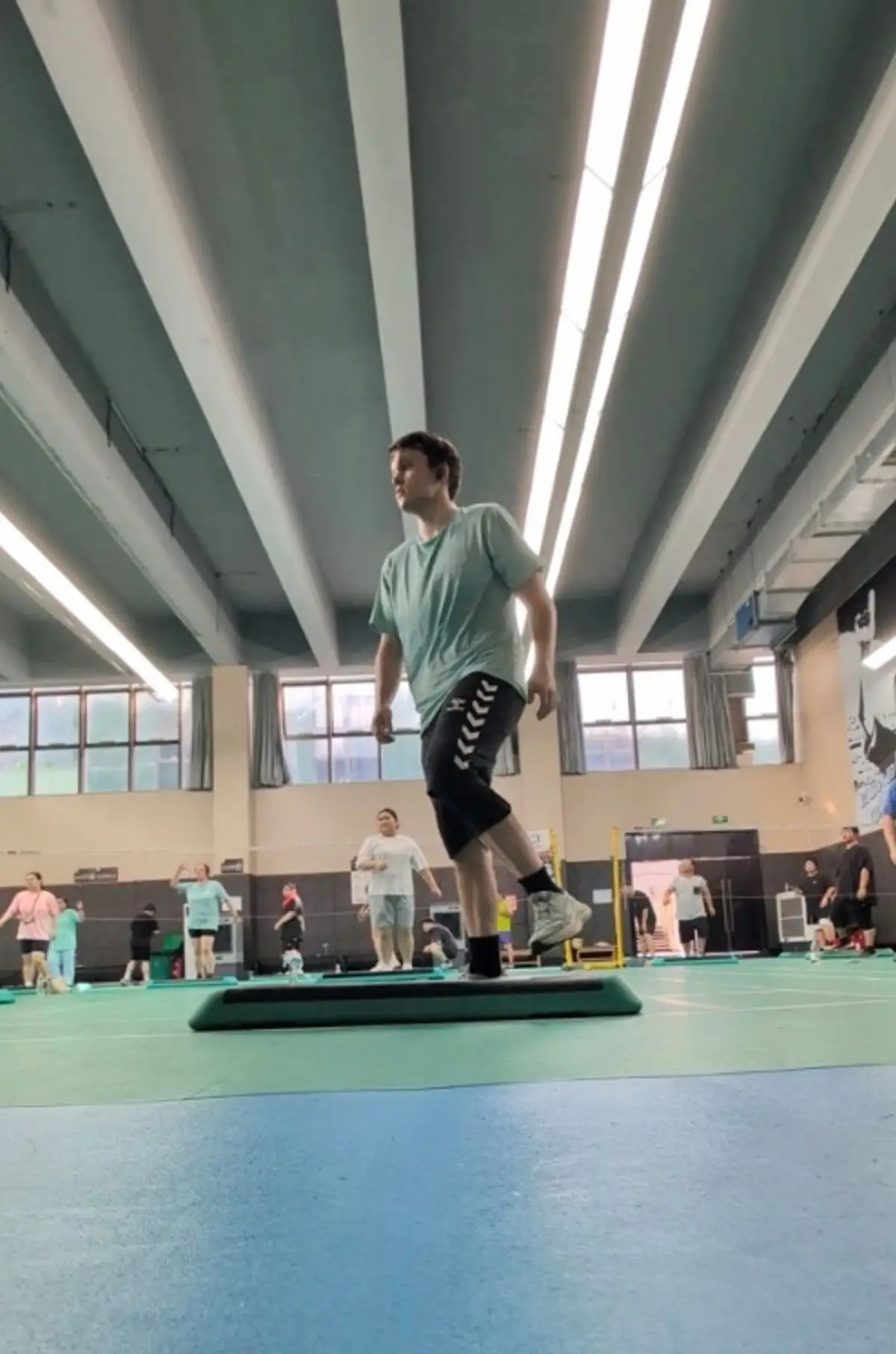 André attended Jianfeidaren in Shenzen for four weeks (TikTok/@imhelgis)