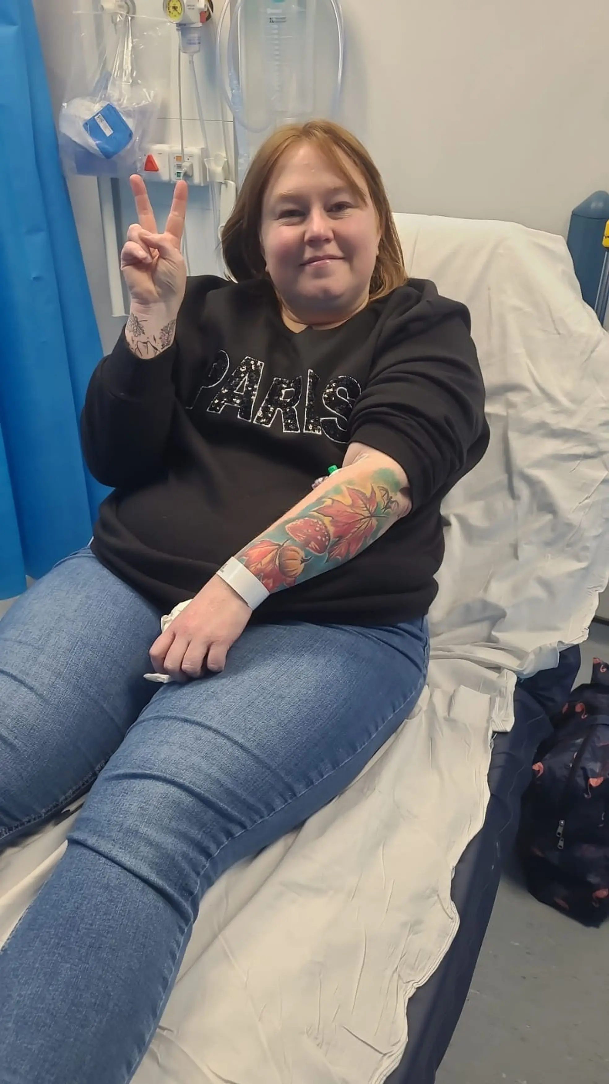 Chantelle is now receiving treatment for her cancer (Kennedy News and Media)