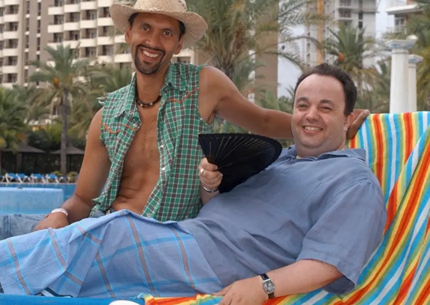 Paul Bazely took a hiatus from starring as his iconic character in Benidorm after receiving an incredible job offer (ITV)