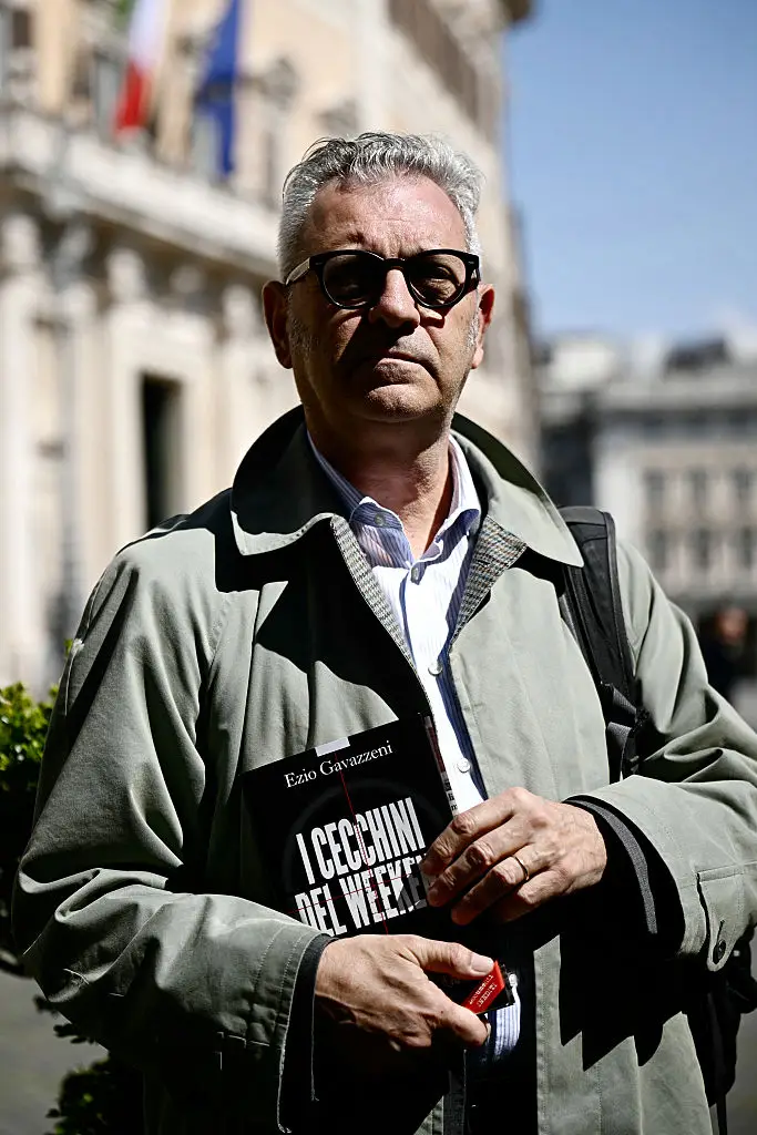 Italian journalist Ezio Gavazzeni has been investigating claims of 'human safaris' during the siege of Sarajevo (Filippo MONTEFORTE / AFP via Getty Images)