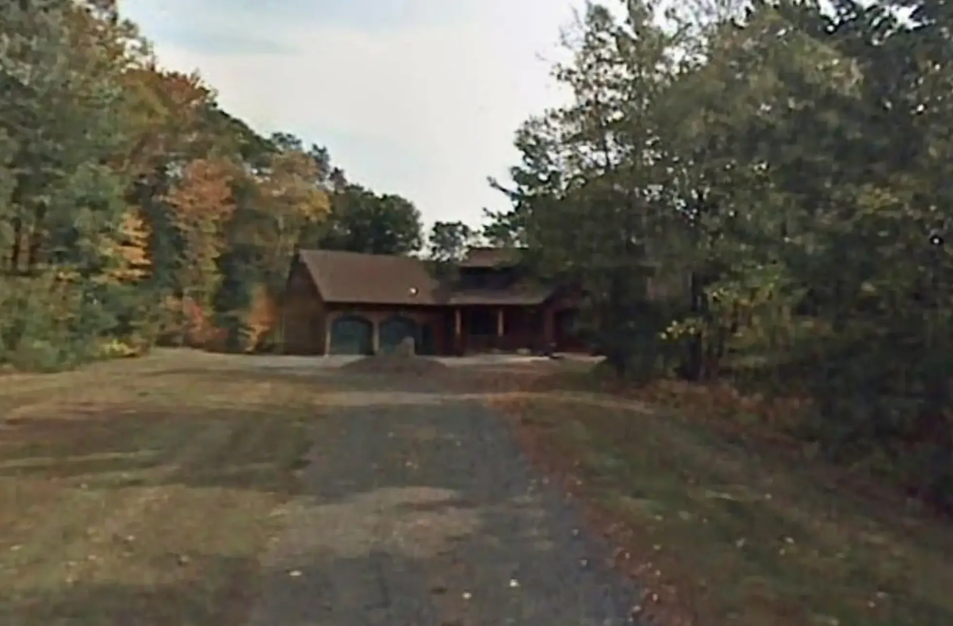 The skeletal remains of three people were found inside (Google Maps)