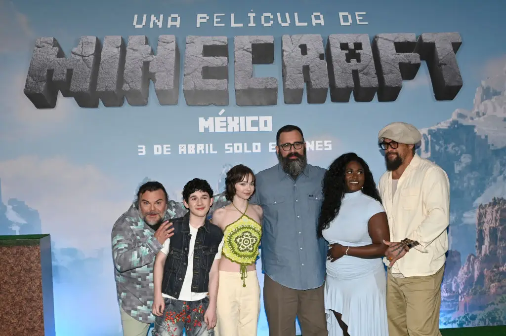 The cast of the film (Carlos Tischler/Eyepix Group/LightRocket via Getty Images)