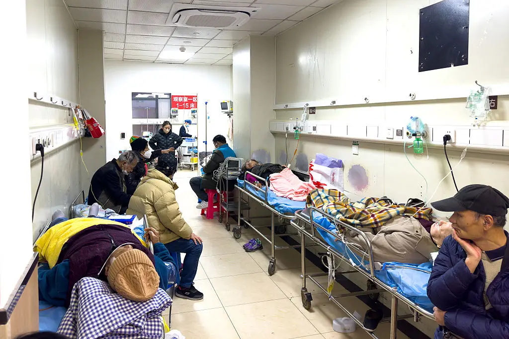 Hospitals are busy with the winter flu season (VCG/VCG via Getty Images)