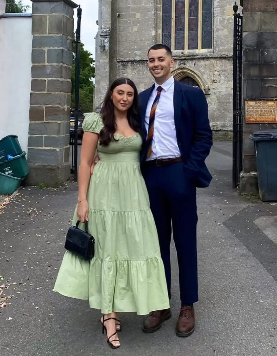 The couple hope that the new PM might pop in on their big day (Instagram/@sarahburwin)