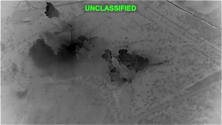 Donald Trump said the US 'may hit it a few more times just for fun' (DOJ)