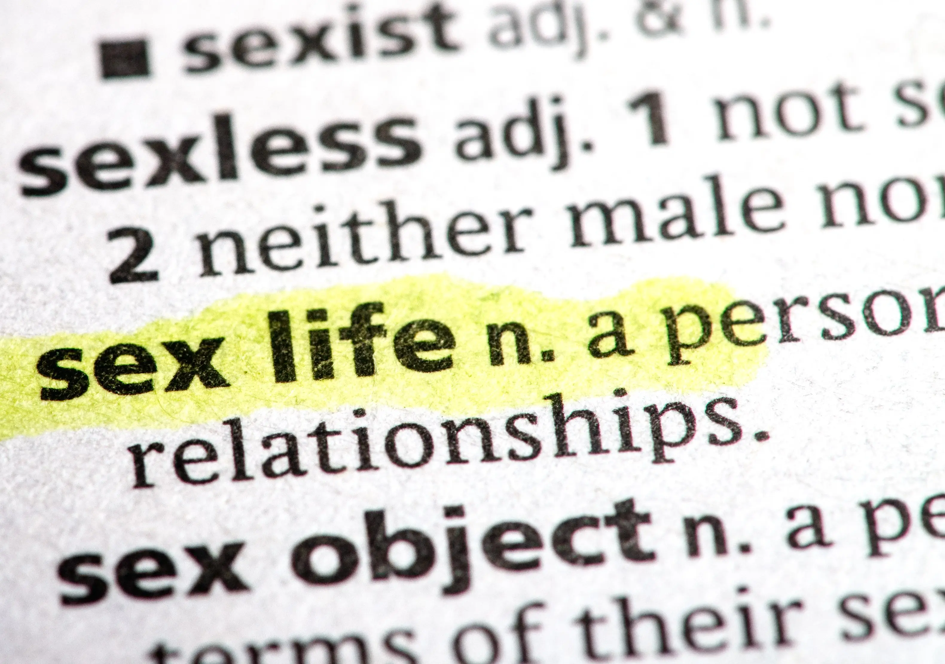 People would rather have a sex life than be sexless. Well, most people would. (Getty Stock Photo)