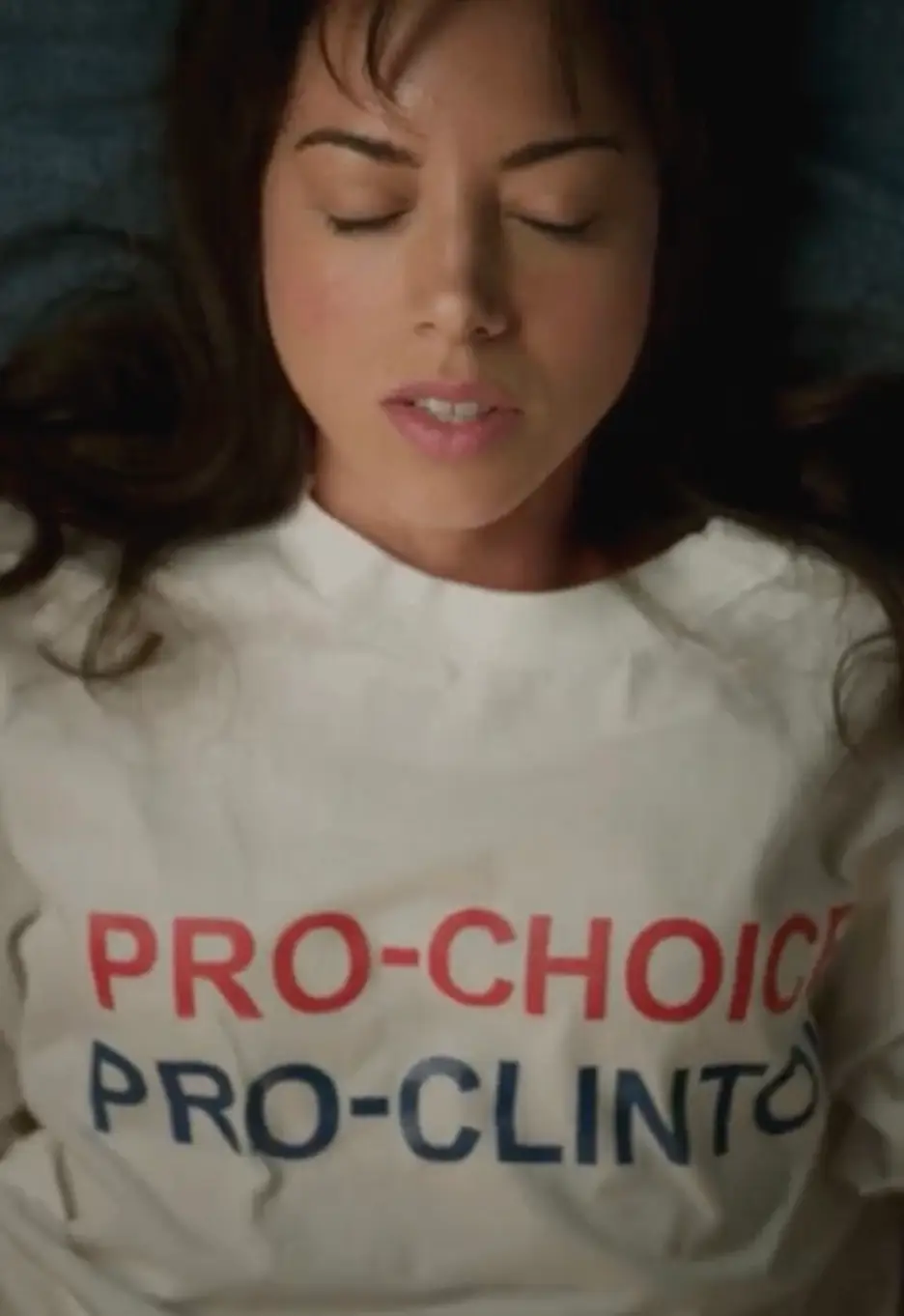 Aubrey Plaza says she was instructed to masturbate during a scene.