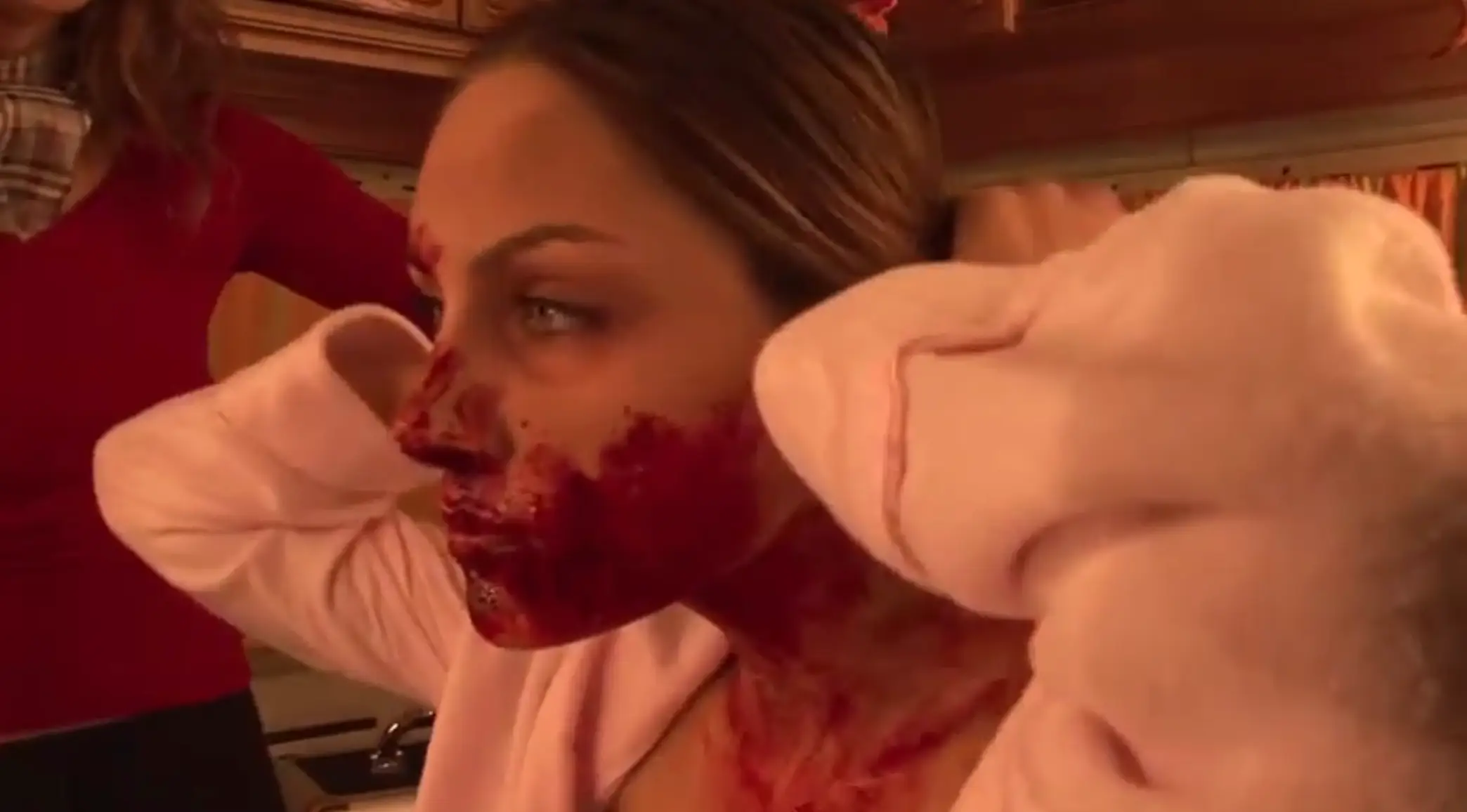 The movie has some shocking scenes, but the documentary shows the behind-the-scenes (Unearthed Films)